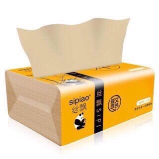 Gói 300 tờ Giấy ăn gấu trúc SIPIAO cao cấp