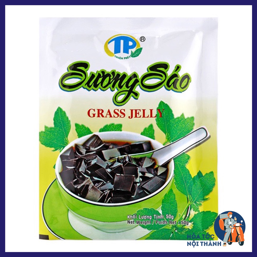 Bột sương sáo đen Grass Jelly Thuận Phát 50g