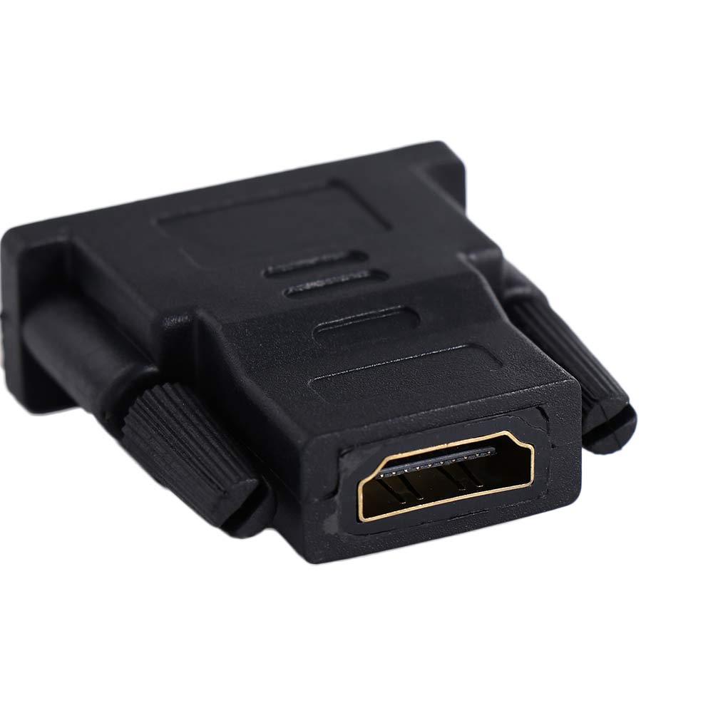 Bộ Chuyển Đổi AUGUSTINE DVI Sang HDMI|Cáp ChuyểN ĐổI Monito 1080p MàU Đen|Dây Cáp Chuyển Đổi DVI Sang HDMI Chuyên Dụng