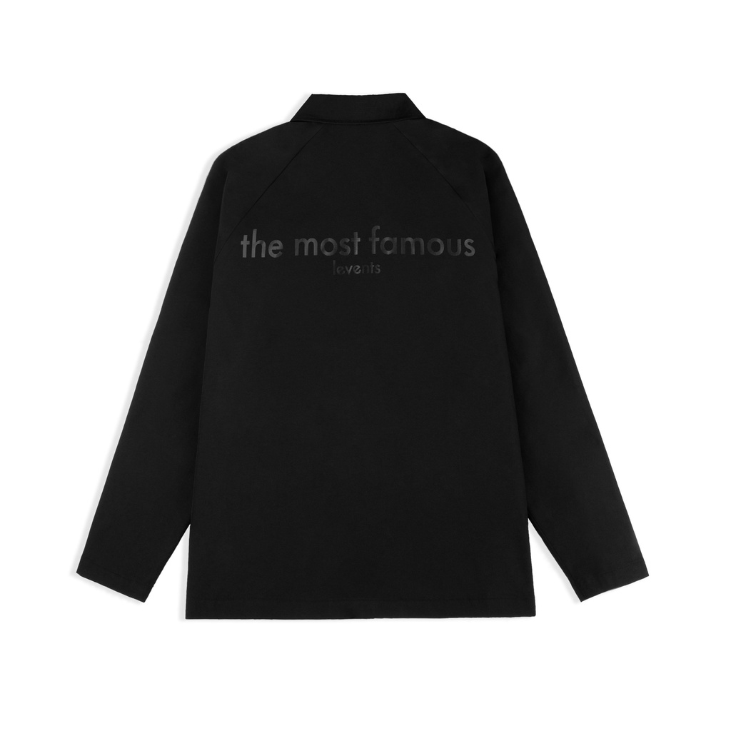 Áo khoác LEVENTS Coach Jacket/ Black