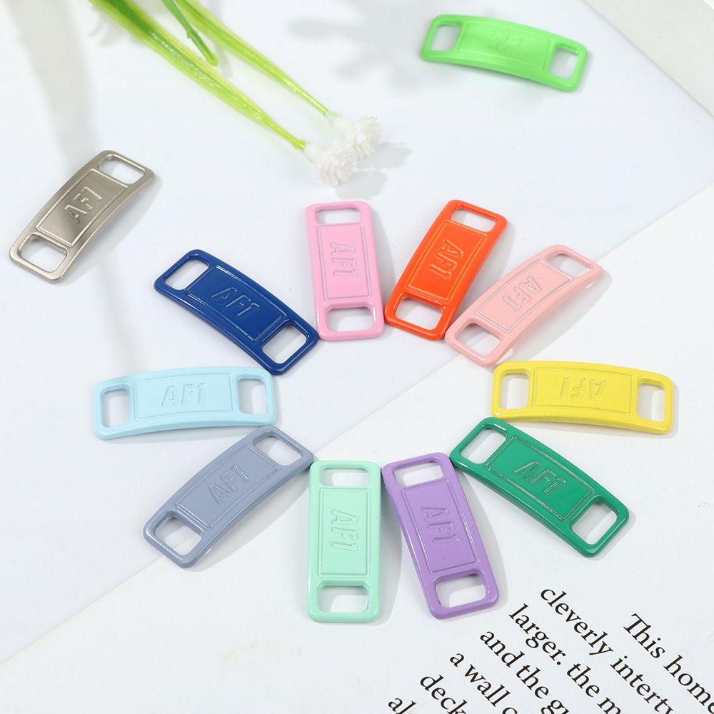 PEARLVN Set 2 Khóa Dây Giày AF1 Bằng Kim Loại Nhiều Màu