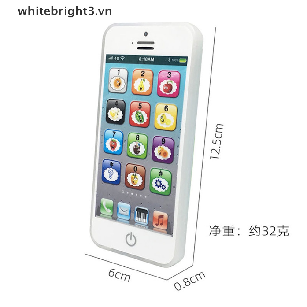 Điện ThoạI Đồ Chơi MàN HìNh CảM ỨNg Thông Minh% bady &amp; Toy% Có ĐèN LED Cho Bé