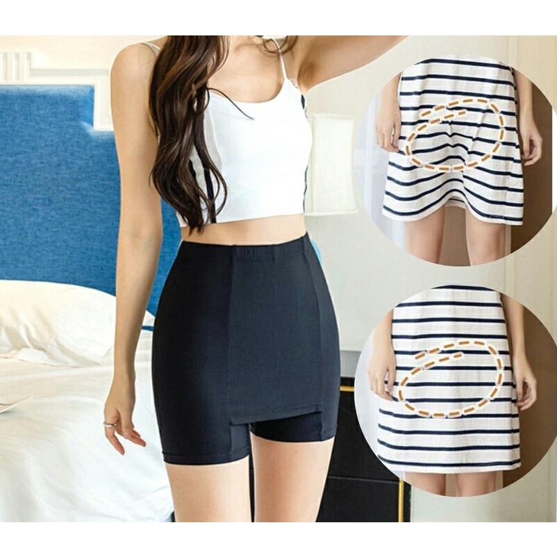 Quần đùi mặc trong váy chống lộ vùng tam giác nhạy cảm  - quần lót nữ mặc váy