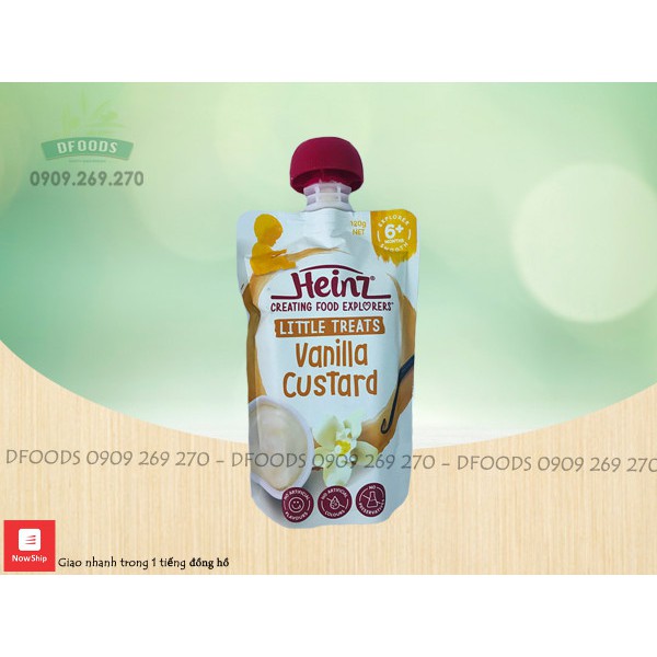 Váng Heinz Custard vị Hoa quả Úc date 2023