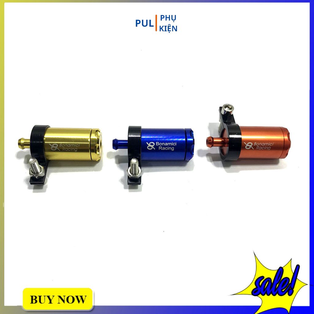 Bình dầu thắng bonamici nhôm cnc cao cấp kèm sẵn pát lắp cho xe Exciter Winner V1 Winner X...