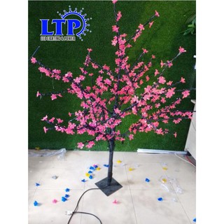 Cây hoa đào 1.2m có đèn led gía rẻ