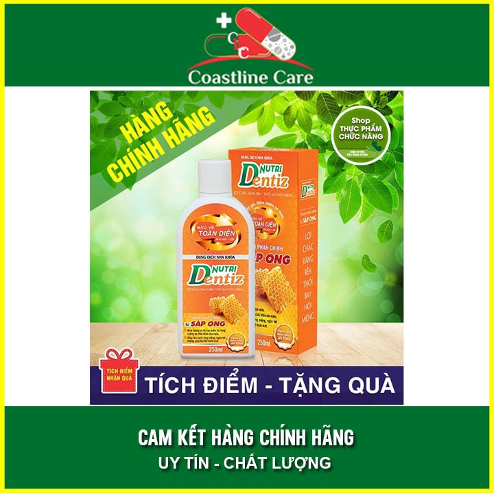 - Dung Dịch Nha Khoa NUTRIDENTIZ - Cho Răng Lợi Chắc Khỏe