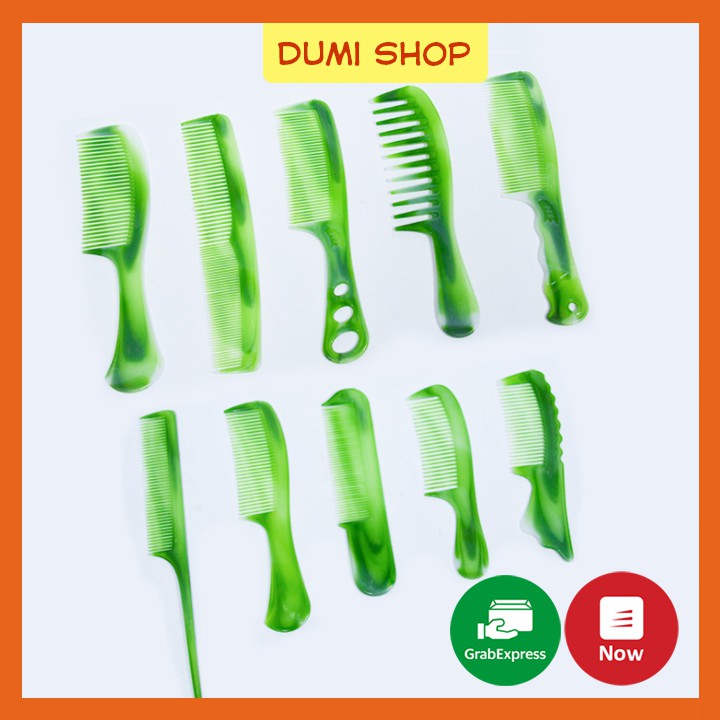 Set 10 Lược Chải Tóc Chống Tĩnh Điện Tiện Dụng - Dumi Shop