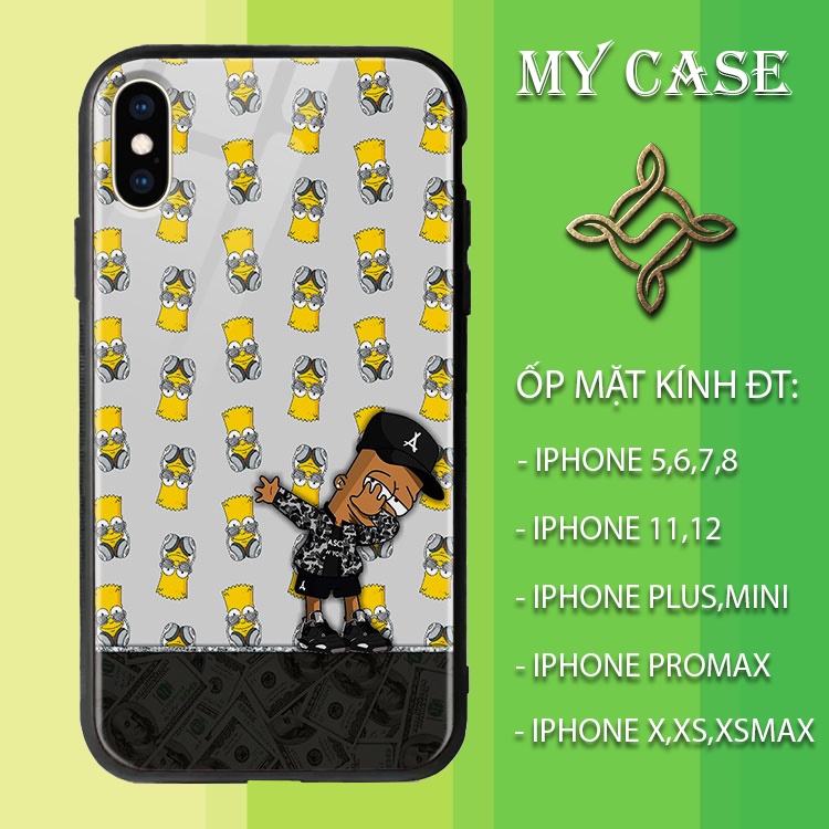 Ốp Lưng Điện Thoại Ip6S Hình Simpsons_ Sang Trọng MYCASE Cho Iphone 12/11/Pro/Max/X/Xs/Max/Xr/7/8/Plus/Se/2020