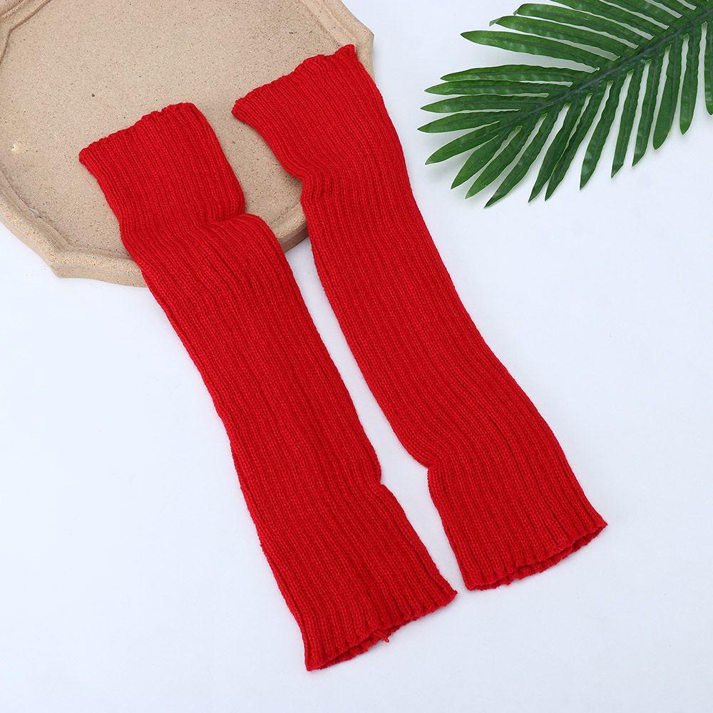 LEILY Vớ Dệt Kim Bảo Vệ Ống Chân Màu Sắc Xinh Xắn Cho Bé Gái