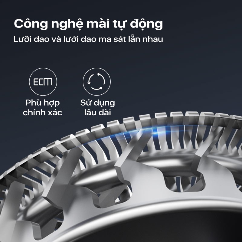 Máy cạo râu đa năng BOMIDI M3 Công suất cao 5W Đầu công cụ nổi thông minh 3D