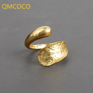 Nhẫn Hở Mạ Vàng / Bạc Thiết Kế Hình Giọt Nước Phong Cách Hàn Quốc Thời Trang Cho Nữ
