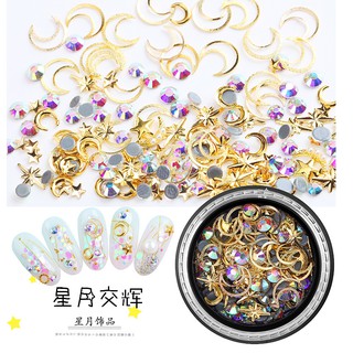 charm set charm trang trí nail charm đá