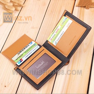Bóp da nam BOGESI BD162 (màu đen) bởi winz.vn
