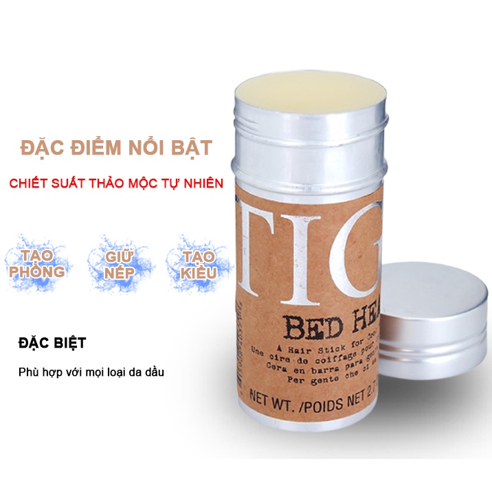 Sáp Vuốt Tóc TIGI BED HEAD MATTE SEPARATION WAX - Sáp Vuốt Tóc Nam Thơm Nhẹ Lamyra