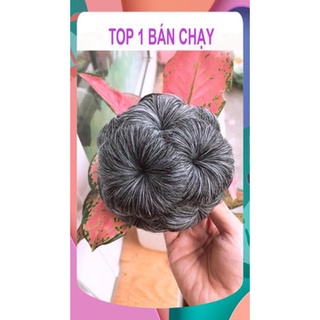 Búi tóc giả cho người già số lượng lớn