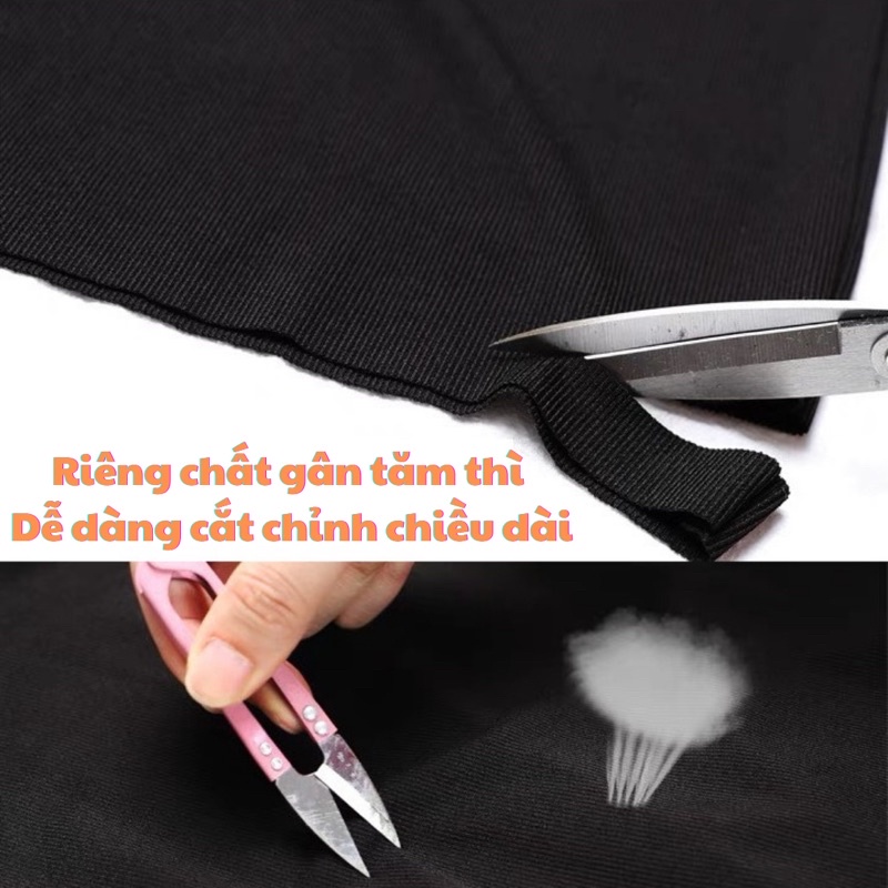 [Mã FAMARAL1 giảm 10k đơn 50k] Quần Ống Rộng Nữ Quần Vải Eo Chun Có Dây Rút Đủ Màu