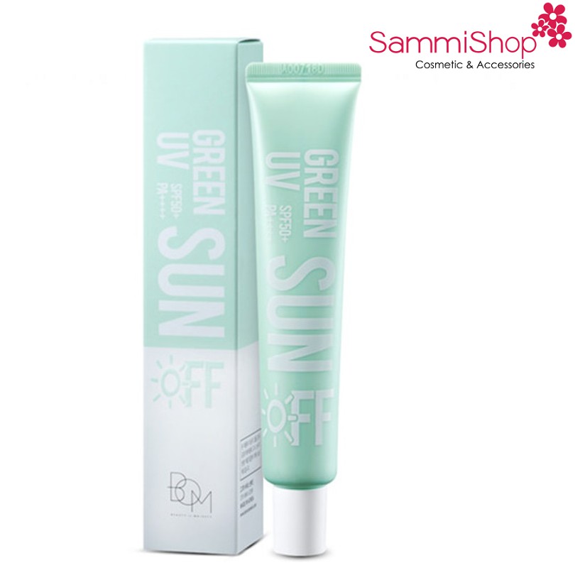 KEM CHỐNG NẮNG BOM GREEN UV SUN OFF SPF 50+PA+++