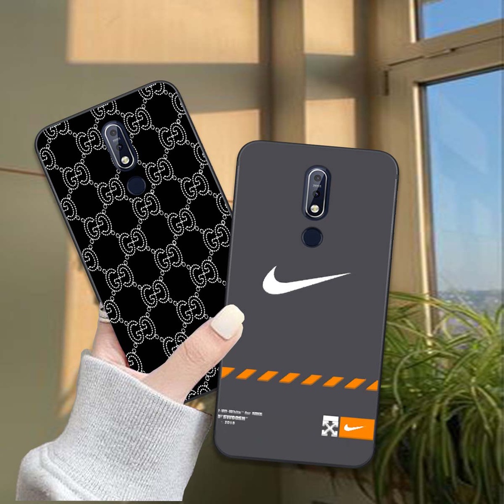 Ốp lưng điện thoại nokia 5.1 plus / 6.1 plus / 7.1 / 7.1 plus / nokia 8.1 in hình thương hiệu