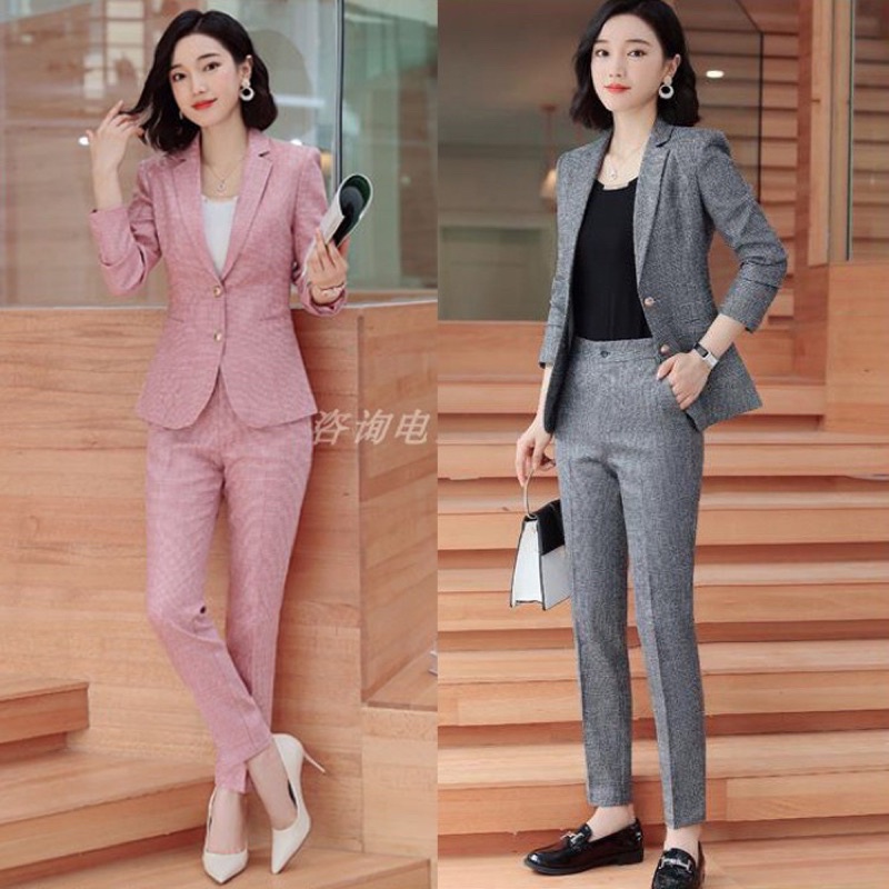 Set bộ vest tây 3 món 2 lớp bao xinh size S M L Xl