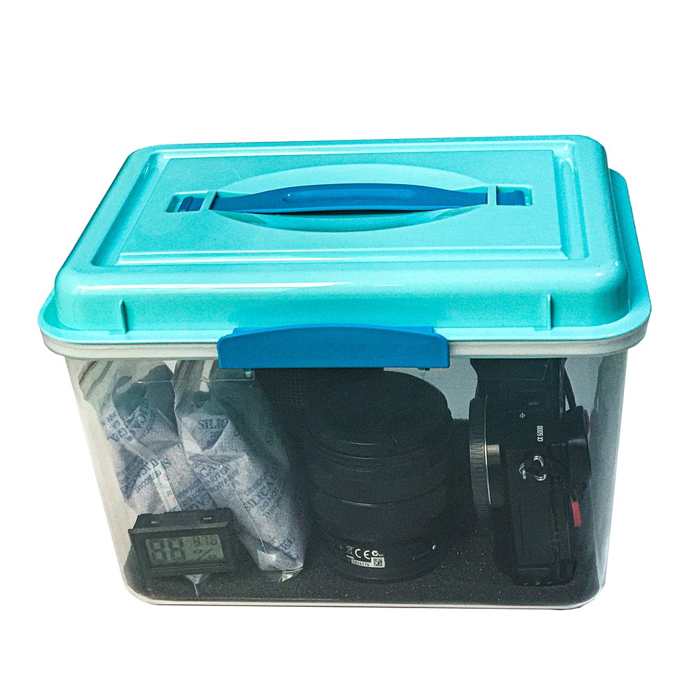Combo hộp chống ẩm máy ảnh, flycam 6 lít