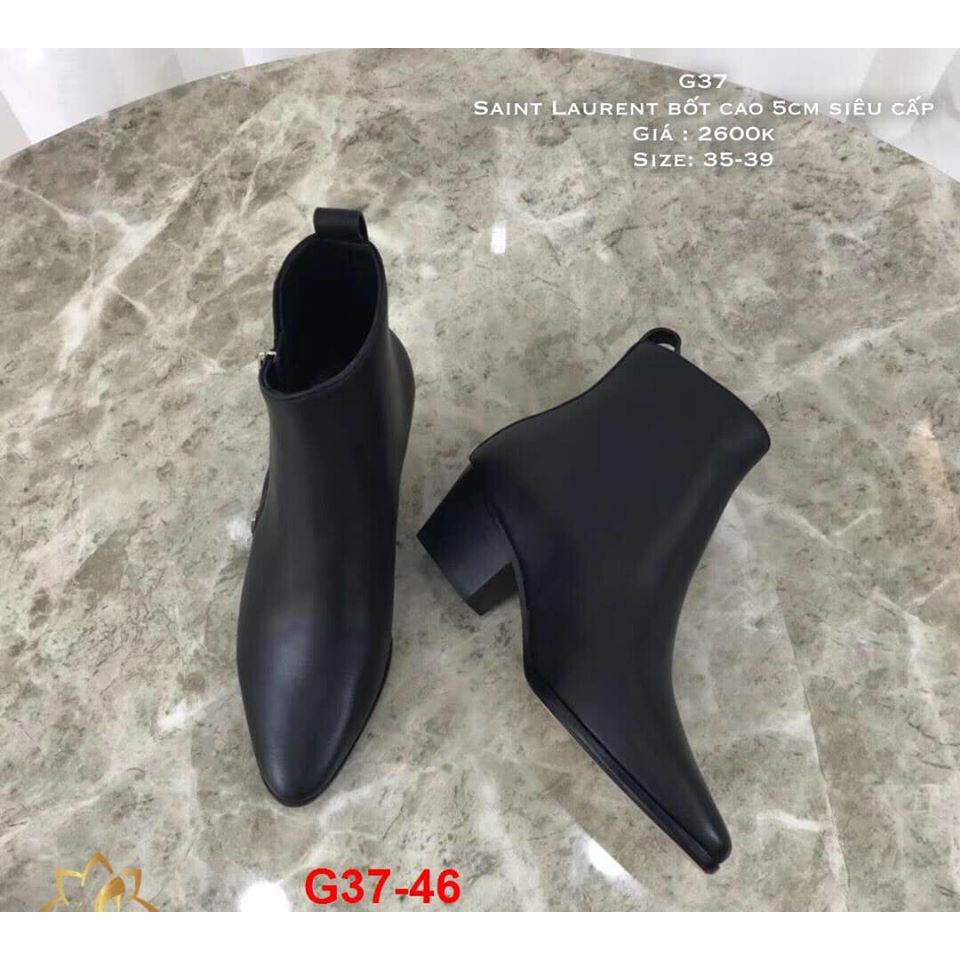 G37-46 Saint Laurent bốt cao 5cm siêu cấp