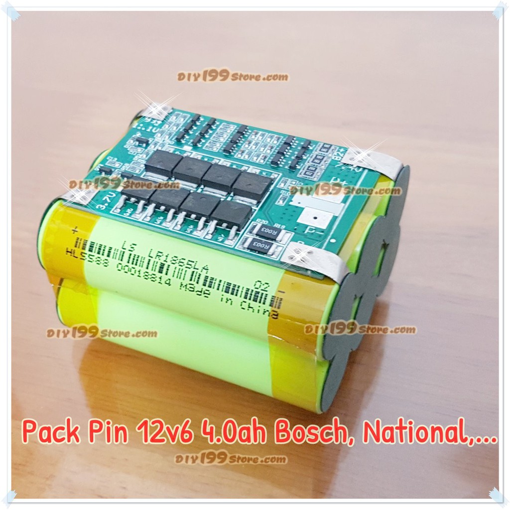 Ruột Pin National ,Bosch 12.6v , ...Pin lisen chính hãng.