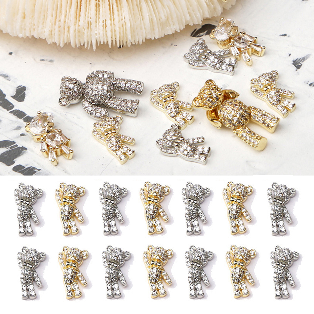 [Hàng mới về] Phụ Kiện Trang Trí Móng Tay 3D Hình Thỏ Đáng Yêu