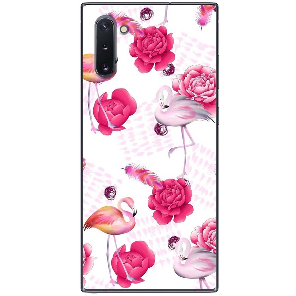 Ốp lưng Samsung Note 10, Note 10 Plus, Note 10 Lite in hình Hạc hồng