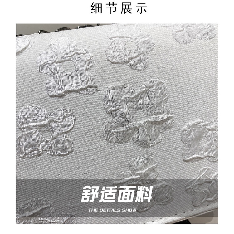 Túi Xách Mini Dáng Vuông Phối Dây Xích Đơn Giản Hợp Thời Trang Cho Nữ