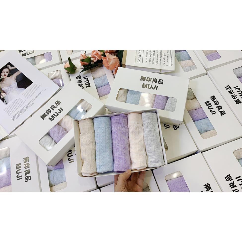 HỘP SÉT 5 QUẦN LÓT MUJJI CHO NỮ | BigBuy360 - bigbuy360.vn