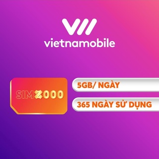 Sim Vietnamobile 1 Năm Data Tốc Độ Cao 150GB/1 Tháng Không Phải Nạp Card Gia Hạn Hàng Tháng