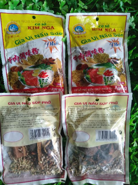 GÓI GIA VỊ CHUẨN NẤU SÚP, PHỞ THƠM NGON