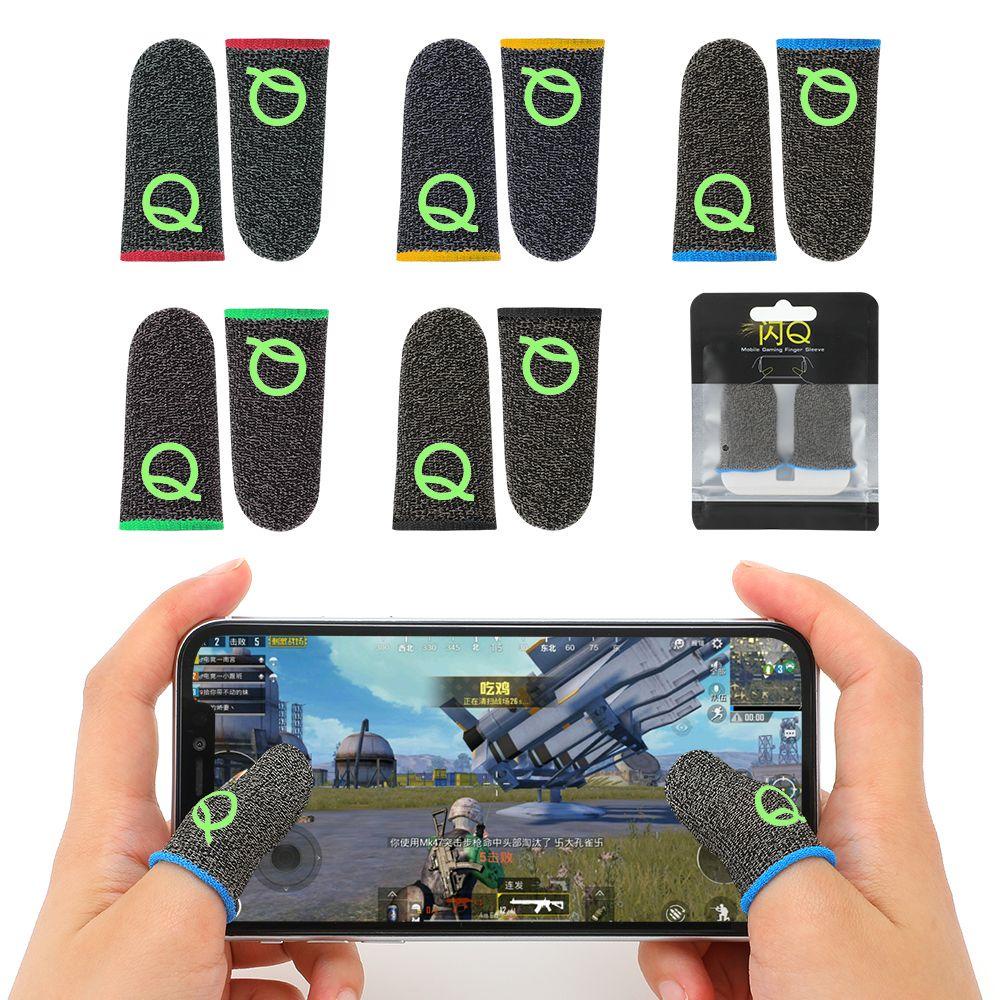1 Cặp Vỏ Bọc Ngón Tay Chống Trượt Chống Mồ Hôi Cho Chơi Game Harry