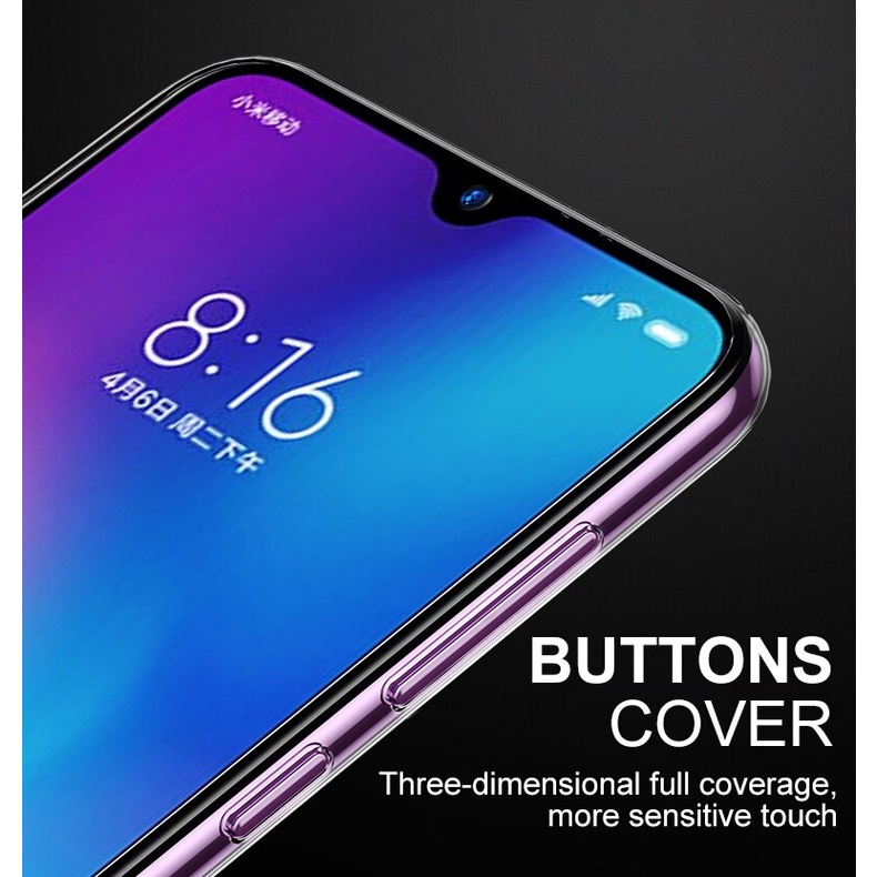 [Loại Tốt] Ốp lưng Xiaomi Mi 9 Silicon Dẻo Trong Suốt