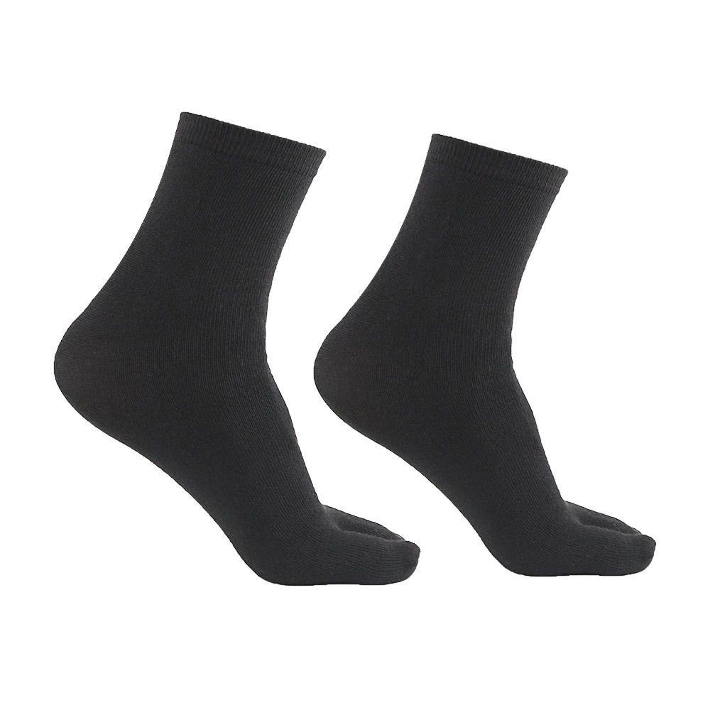 1 Đôi Vớ Xỏ Ngón Bằng Cotton Thoáng Khí Phong Cách Nhật Bản Thời Trang Cho Nữ
