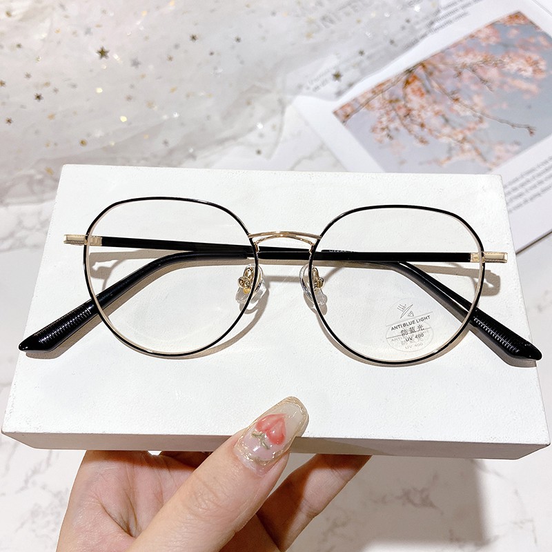 Mắt Kính Gọng Tròn Chống Ánh Sáng Xanh Thời Trang Cho Nam Nữjz5600 | BigBuy360 - bigbuy360.vn
