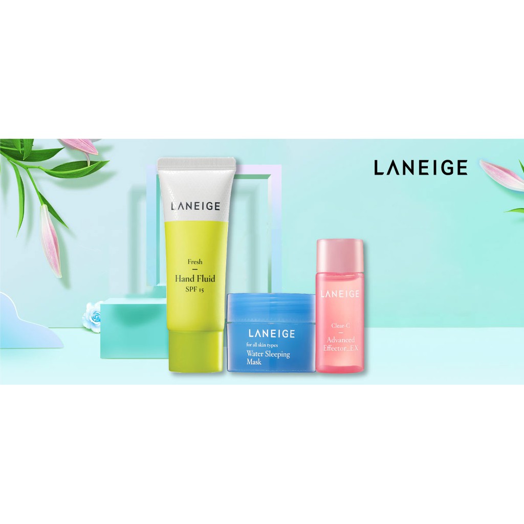 Sữa dưỡng da tay chống nắng 40ml Laneige Fresh Hand Fluid SPF15.