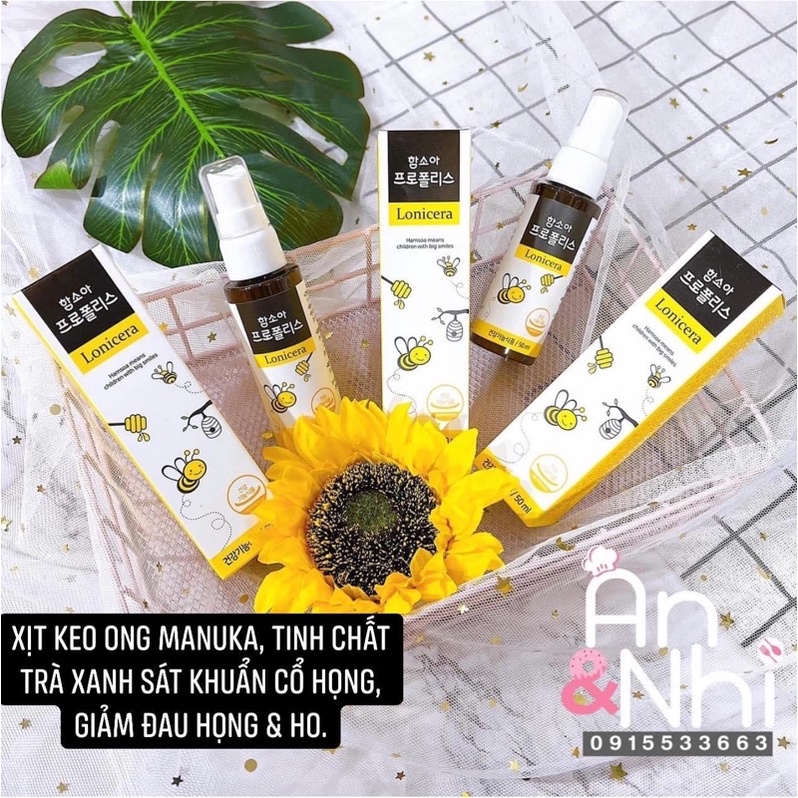 Xịt keo ong Lonicera Hamsoa