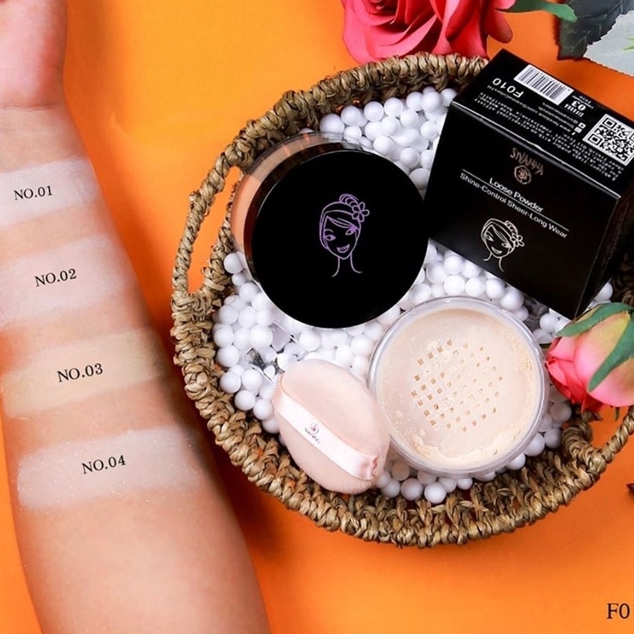 Phấn Phủ Sivanna Loose Powder mỏng nhẹ, kiềm dầu Thái Lan