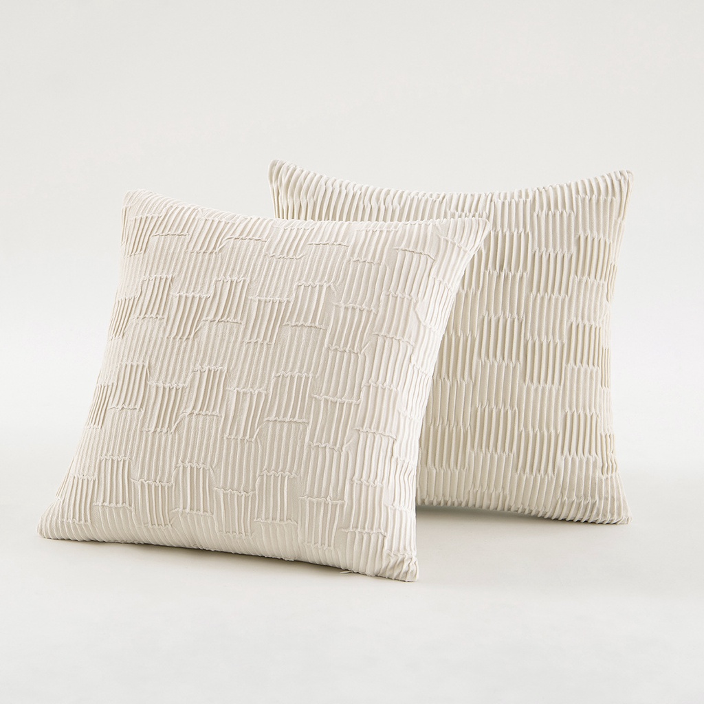 Vỏ Gối Vuông 45x45cm Họa Tiết Sọc Độc Đáo Trang Trí Nội Thất