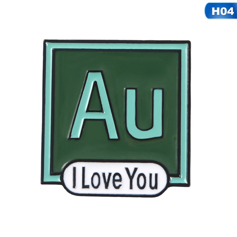 Ghim cài áo kim loại hình dáng độc đáo