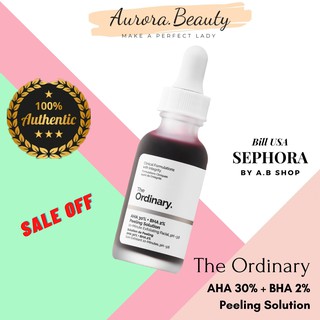 Tẩy Da Chết Hóa Học THE ORDINARY AHA 30% + BHA 2% Peeling Solution 30 ml