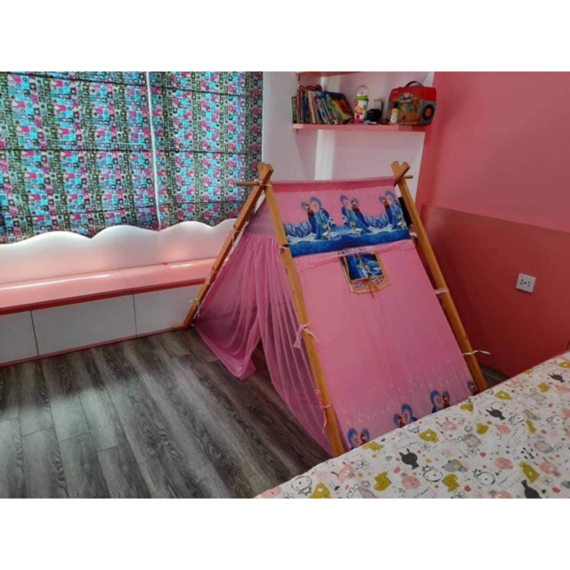 Lều vải và khung lều ( Ảnh thật em tự chụp)