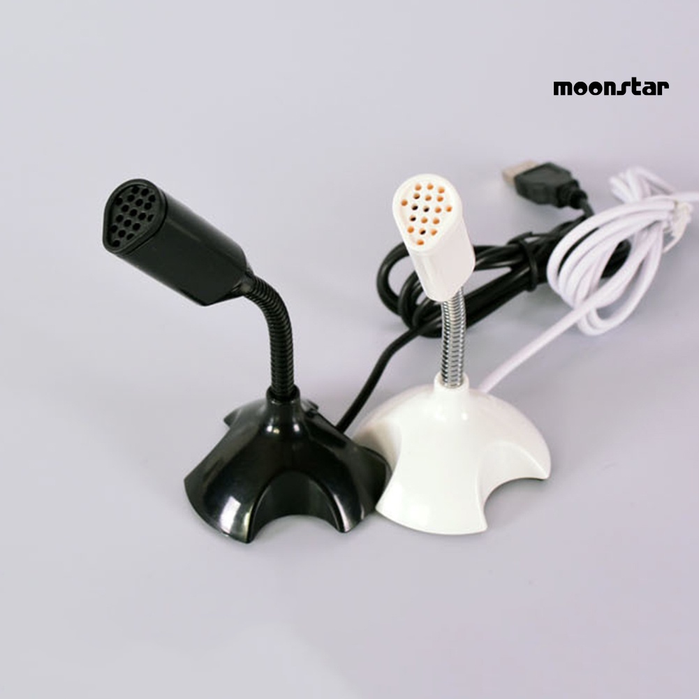 MN_moonstar Home Studio Portable USB Omnidirectional Computer Laptop Desktop Microphone