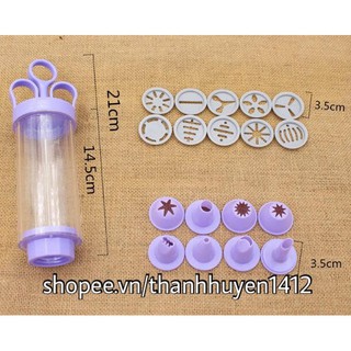 Bộ Cookies Press 18 mặt