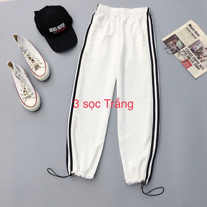 Quần Jogger Nam Nữ Phản Quang Túi Hộp UNISEX, 3 Sọc Tập Gym Năm 2020 | Valu Store