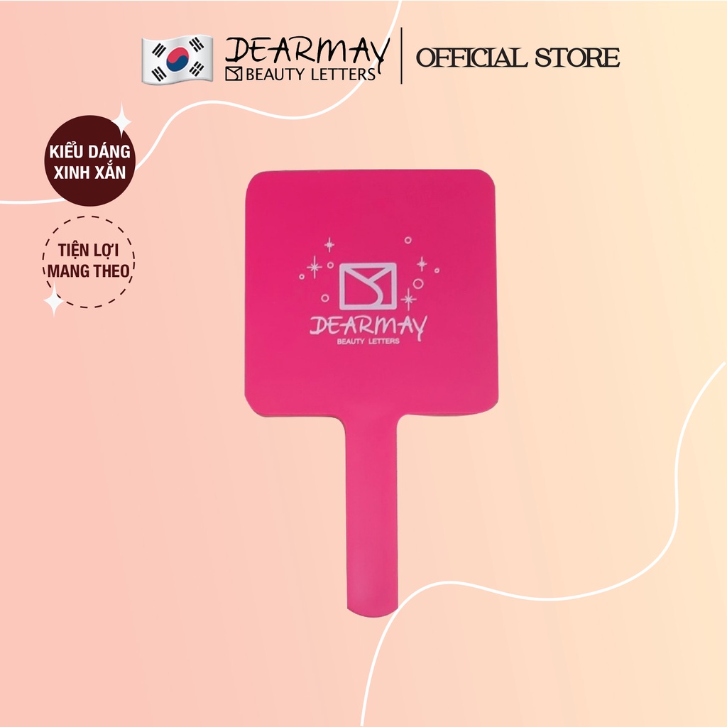 [HB GIFT] Gương Cầm Tay Dearmay Beauty Letters