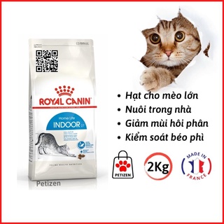 2Kg - Thức ăn cho Mèo - Royal Canin Indoor - Petizen
