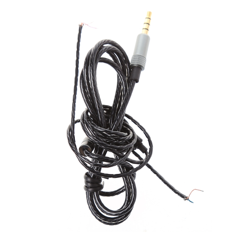 Dây Cáp Âm Thanh Thay Thế Giắc Cắm 3.5mm Kèm Mic 1.25m